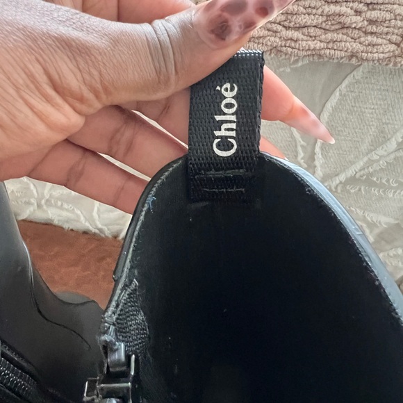 Chloe-Betty Rubber Rain Booties - Picture 3 of 8